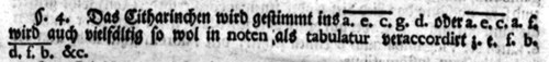 Johann Arnold Vockerodt: Grndlicher Musikalischer Unter-Richt, Teil III, Bielefeld 1718, S. 6 
