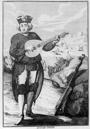 Johann Christoph Weigel: Musicalisches Theatrum, Nrnberg etwa 1715/1725, Faksimile-Nachdruck Kassel 1961, hrsg. von A. Berner, Bl. 35: "Guitar-Spieler"