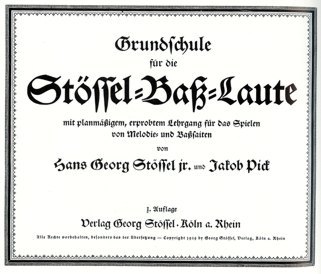 Titelblatt der Grundschule fr Stssel-Balaute, Kln 1929