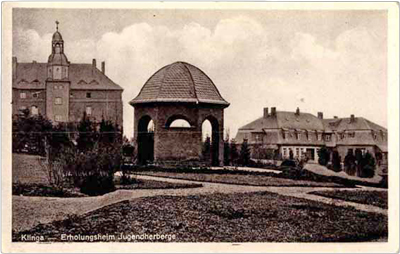 Ansichtskarte »Klinga - Erholungsheim, Jugendherberge«